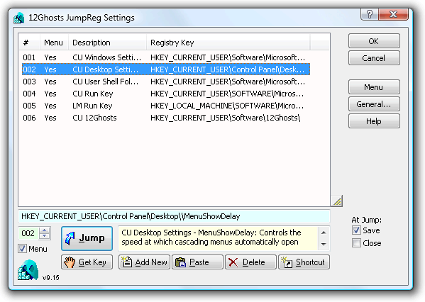 JumpReg Screenshot